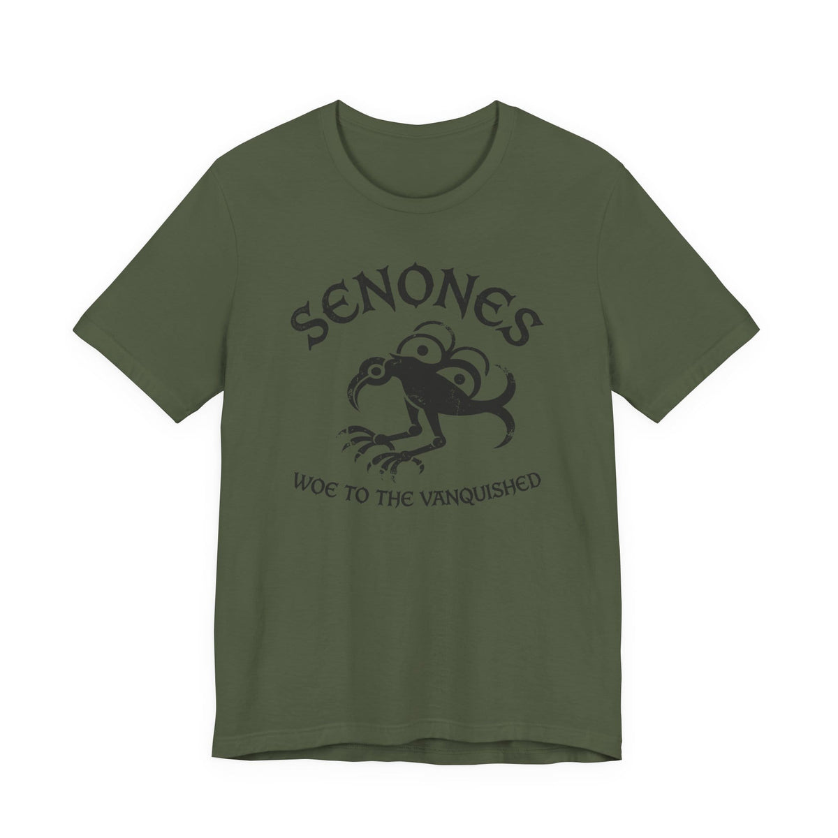 Military Green / S Senones Gallic Tribe T-Shirt