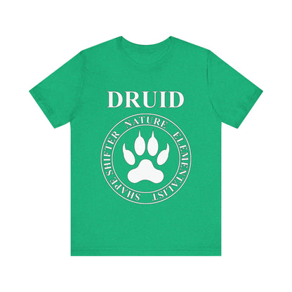 Druid Fantasy RPG Class Shapeshifter Mark of the Wild T-Shirt
