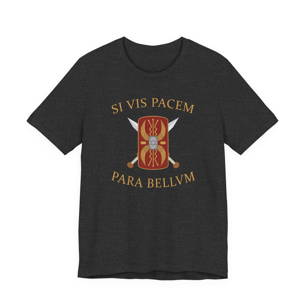 Dark Grey Heather / S Si Vis Pacem Para Bellum T-Shirt