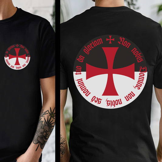 Knights Templar Double Sided T-Shirt