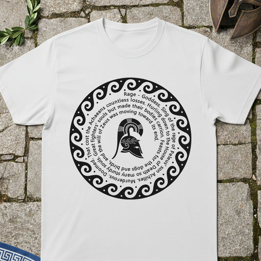 The Iliad Rage of Achilles T-Shirt