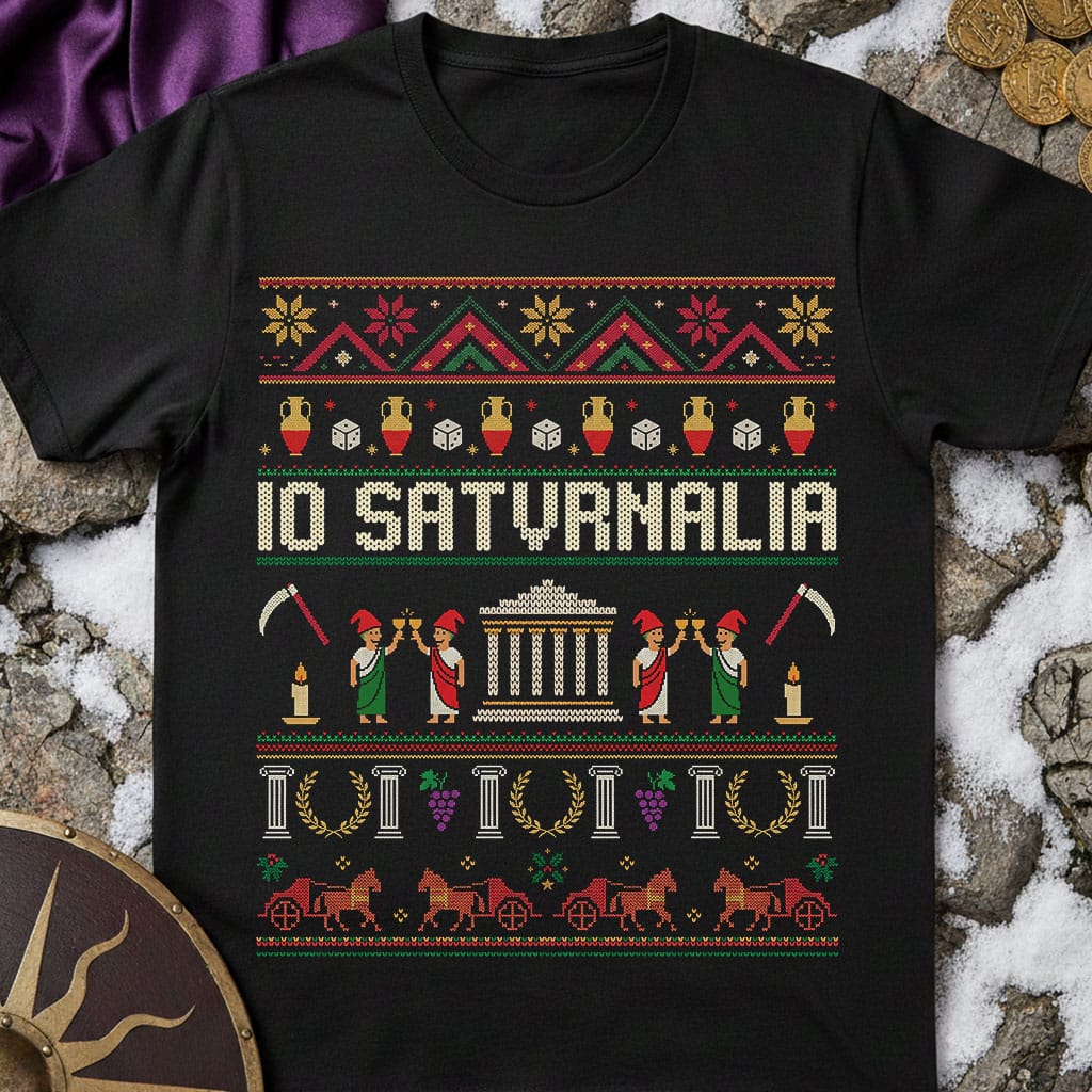 Saturnalia Ugly Christmas T-Shirt