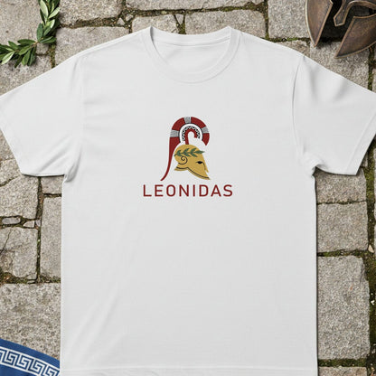 White / S Leonidas King of Sparta T-Shirt