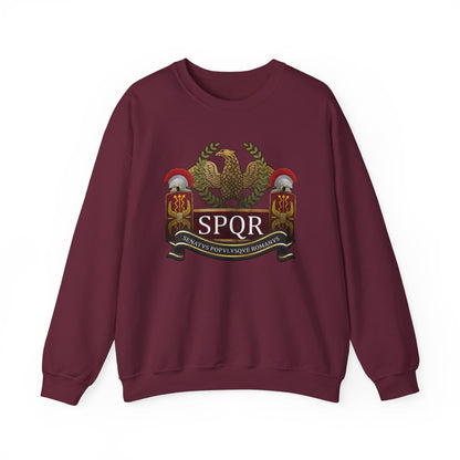 Maroon / S SPQR Roman Army Sweatshirt