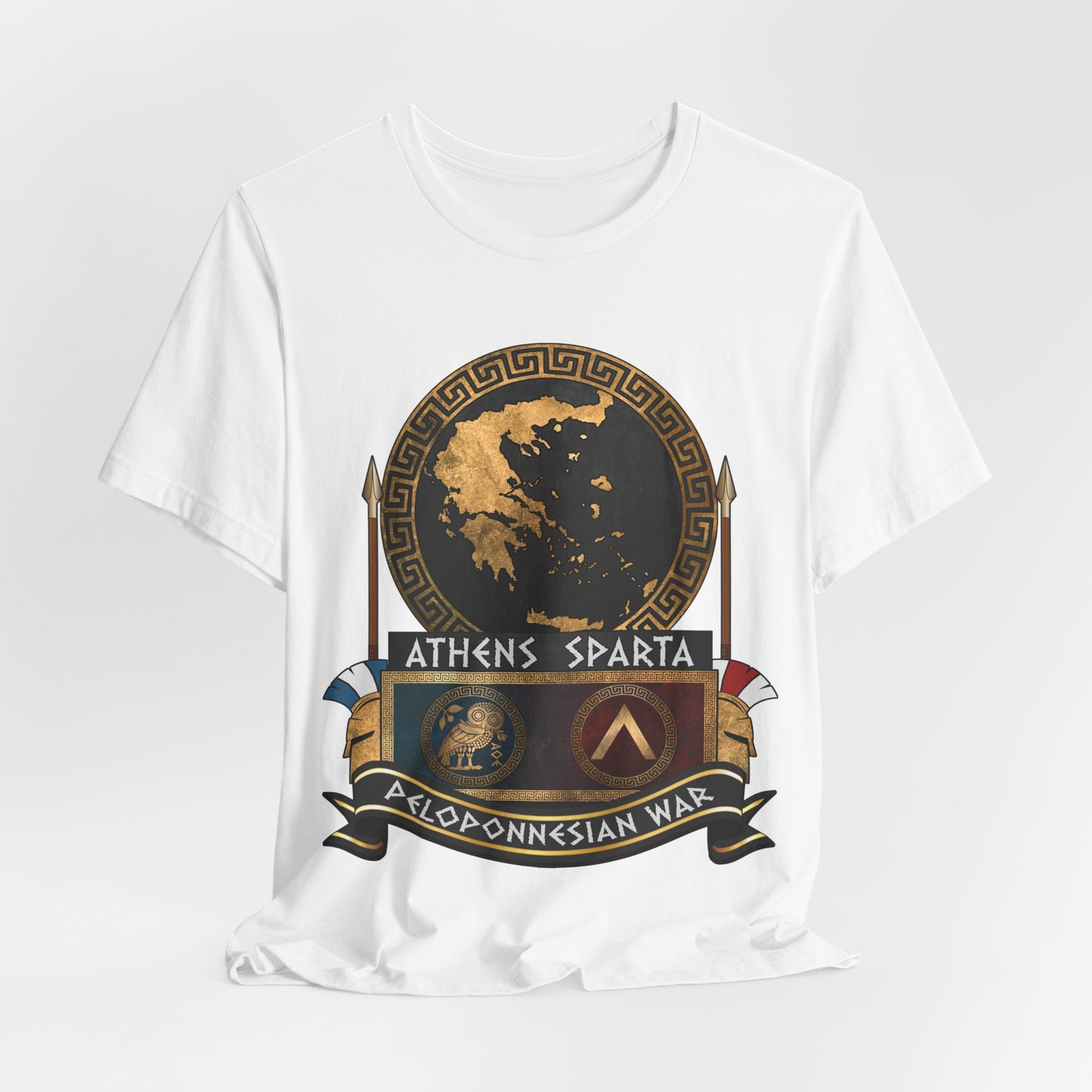 Peloponnesian War Athens vs Sparta T-Shirt