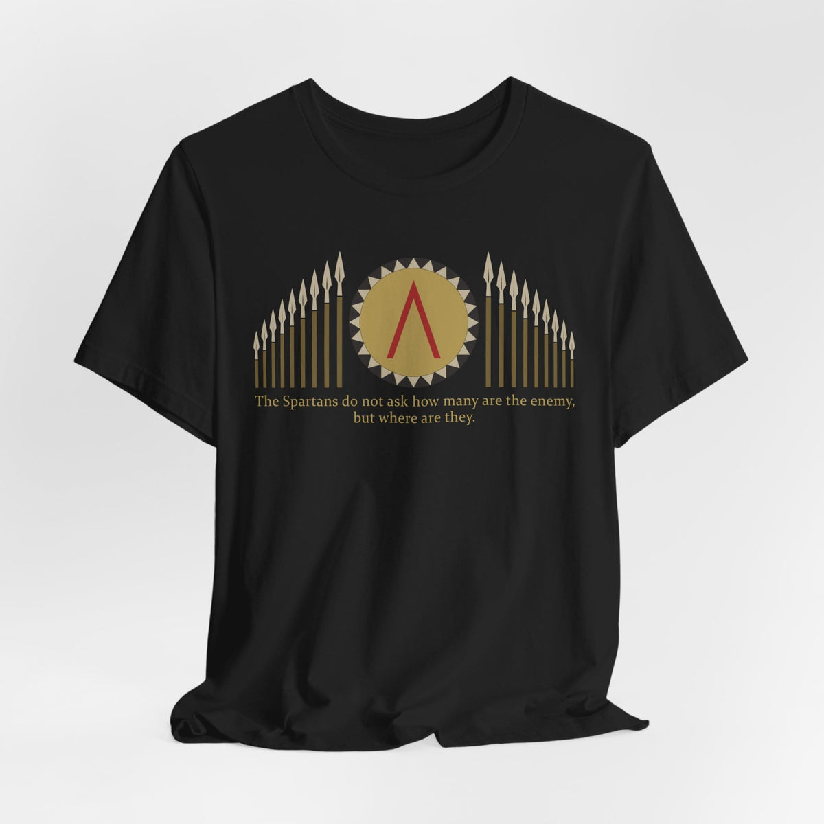 Spartans Plutarch Quote T-Shirt