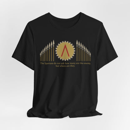 Spartans Plutarch Quote T-Shirt
