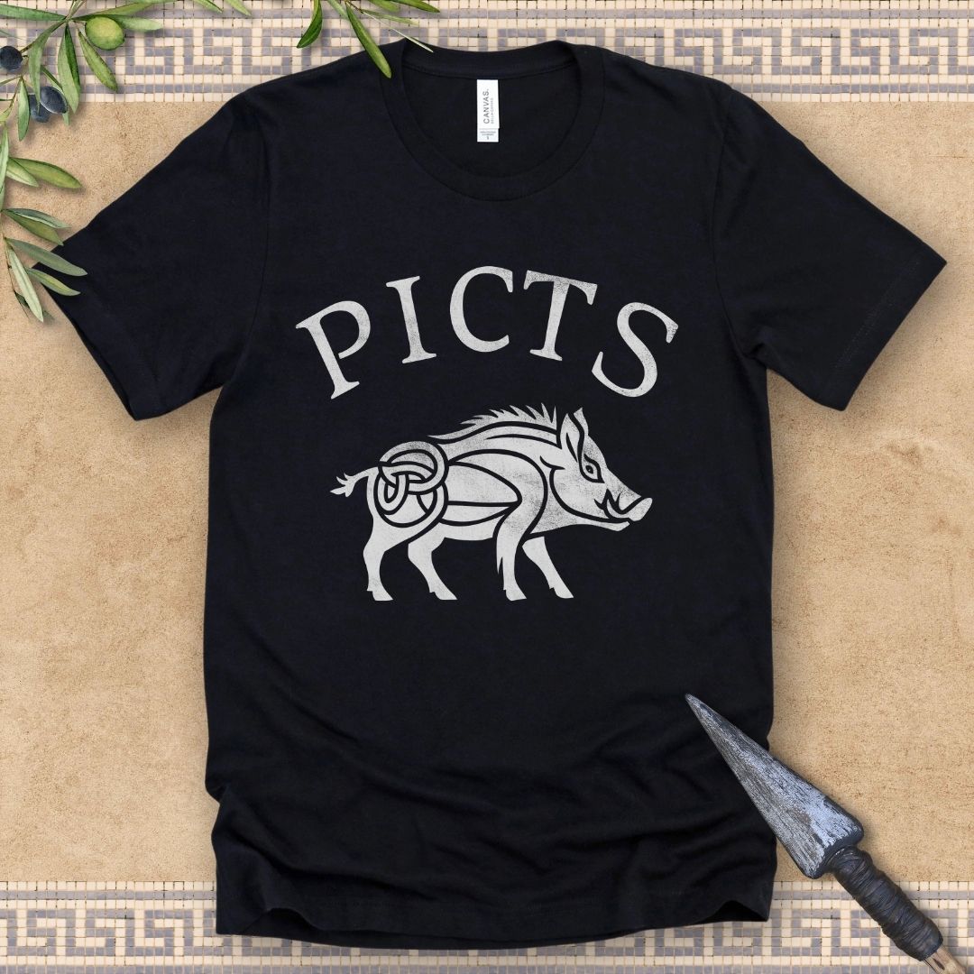 Picts Boar Symbol - Pictish Tribes of Scotland T-Shirt