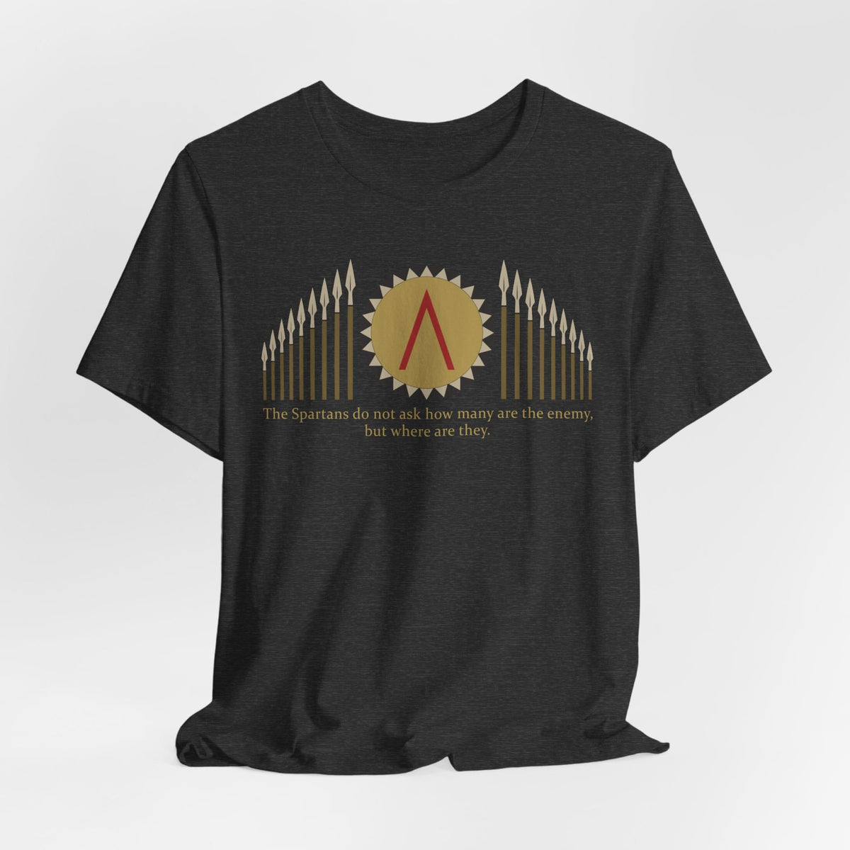 Spartans Plutarch Quote T-Shirt