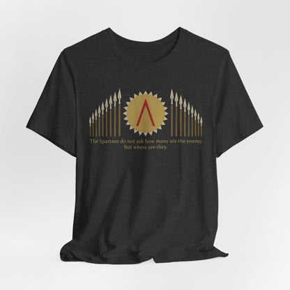 Spartans Plutarch Quote T-Shirt