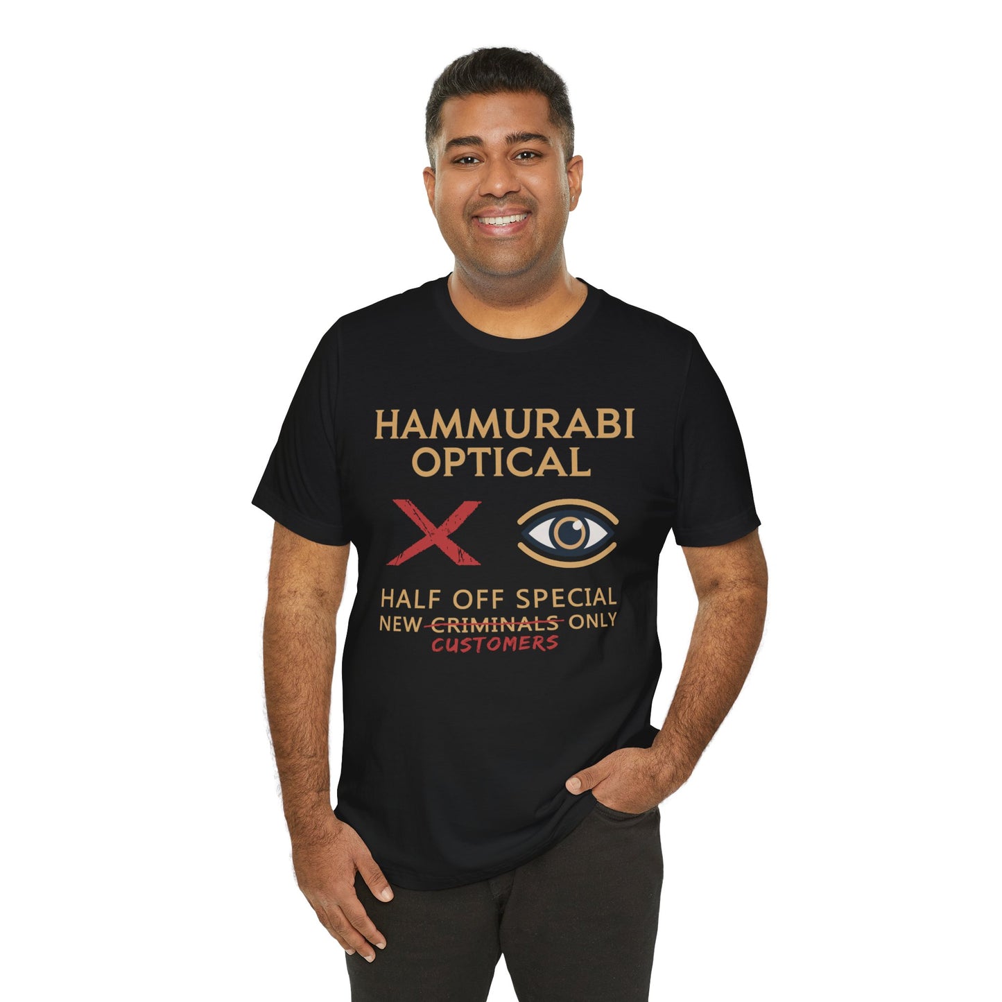 Hammurabi Optical T-Shirt