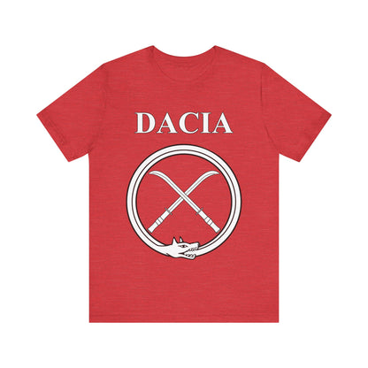 Dacia Ancient Dacian Draco and Falx Symbol T-Shirt