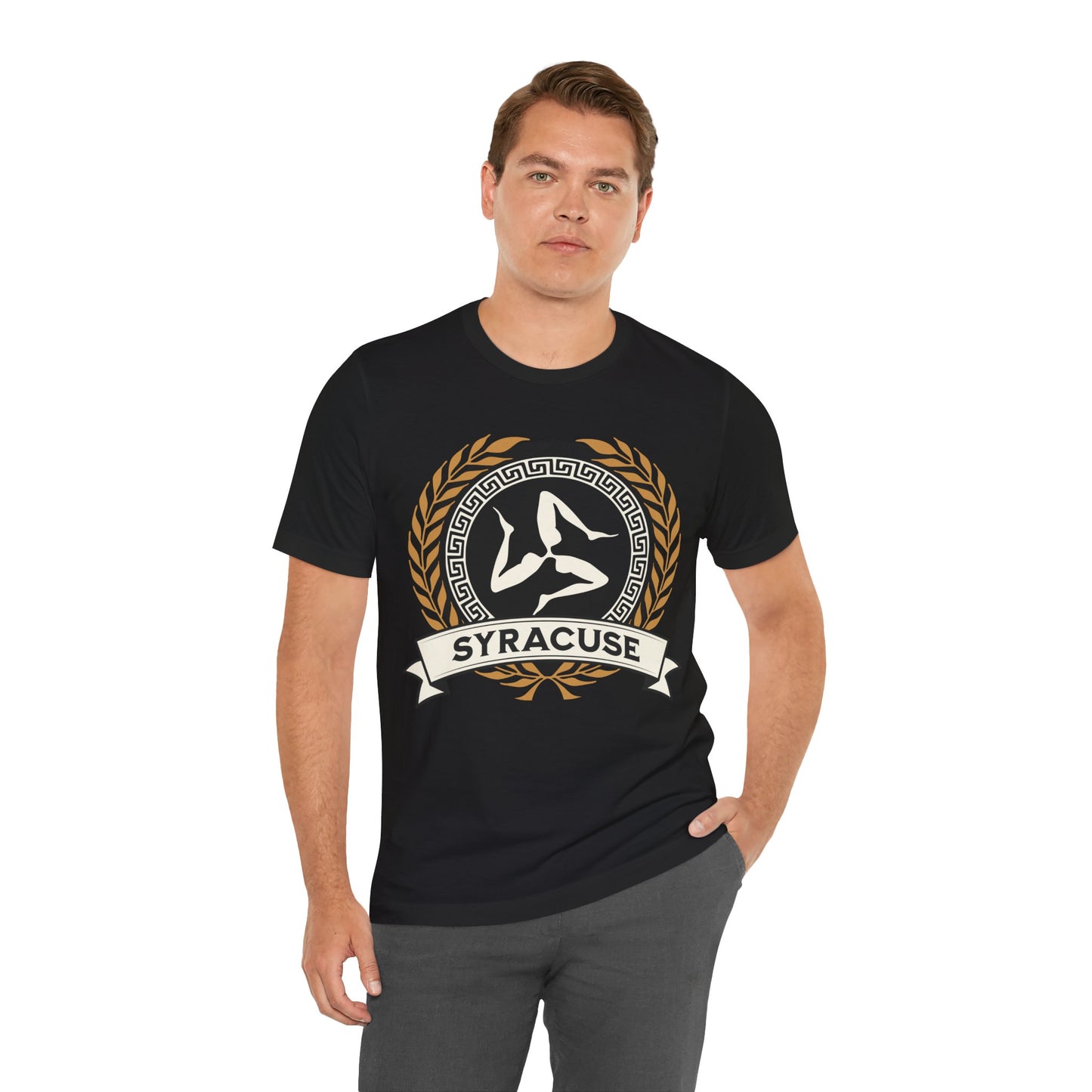 Syracuse Ancient Greek City-State - Polis of Syracuse Symbol - Syracusan History - T-shirt