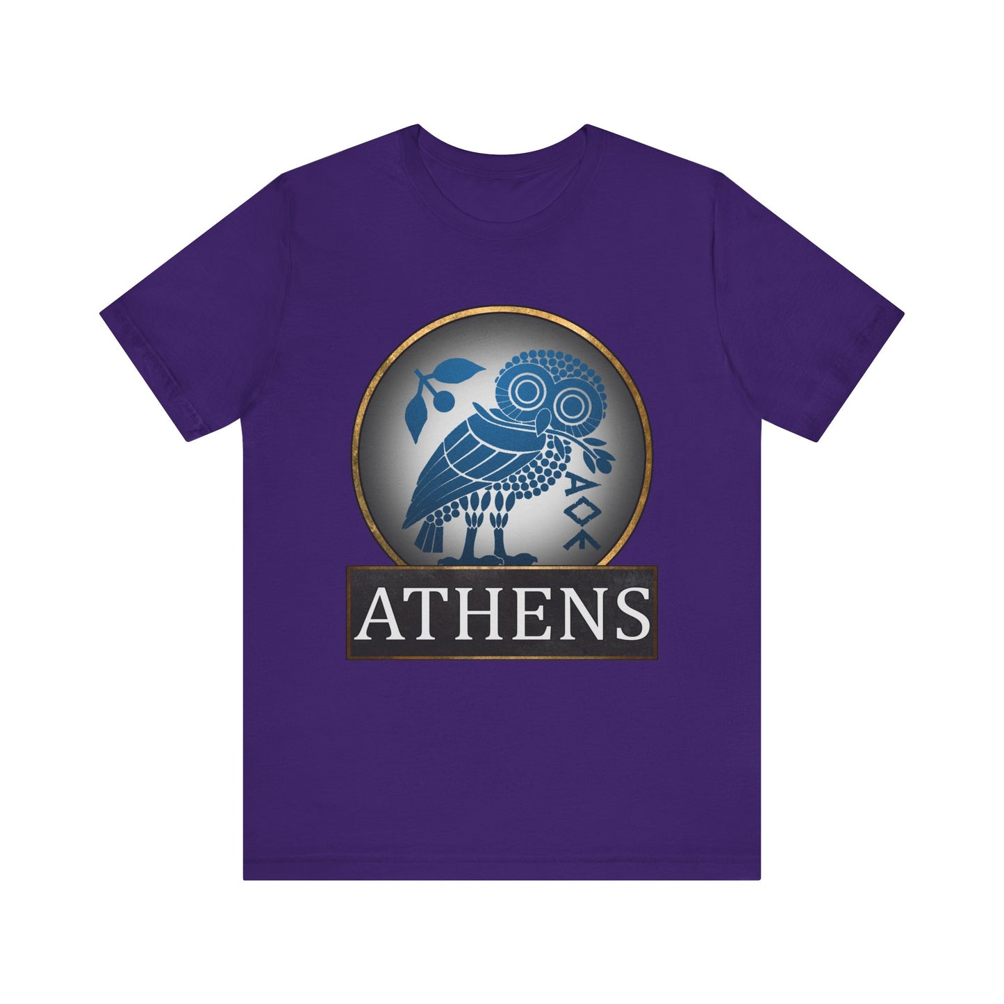 Ancient Athens - Athenian Owl Symbol of Greek Goddess Athena T-shirt