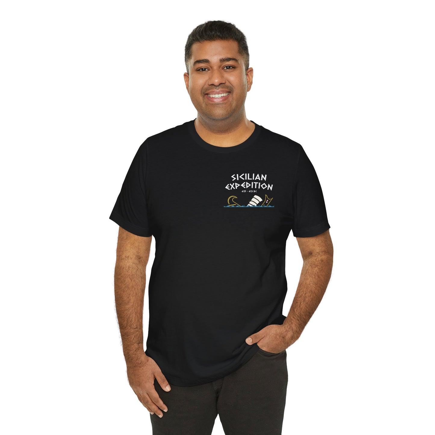 Athens Sicilian Expedition Double Sided T-Shirt
