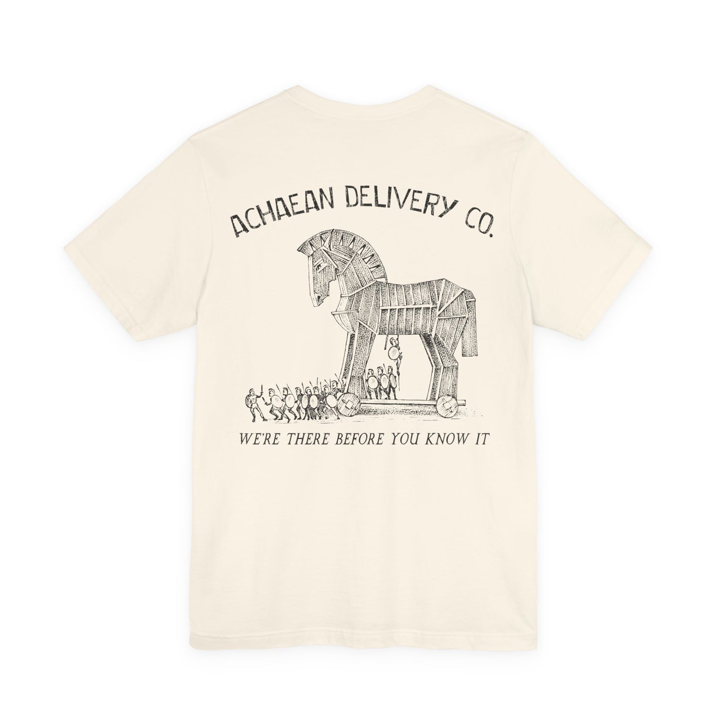 Achaean Delivery Co. Double Sided T-Shirt