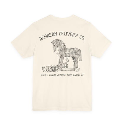 Achaean Delivery Co. Double Sided T-Shirt