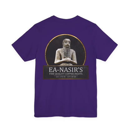 Ea-Nasir's Fine Quality Copper Ingots - Double Sided T-Shirt