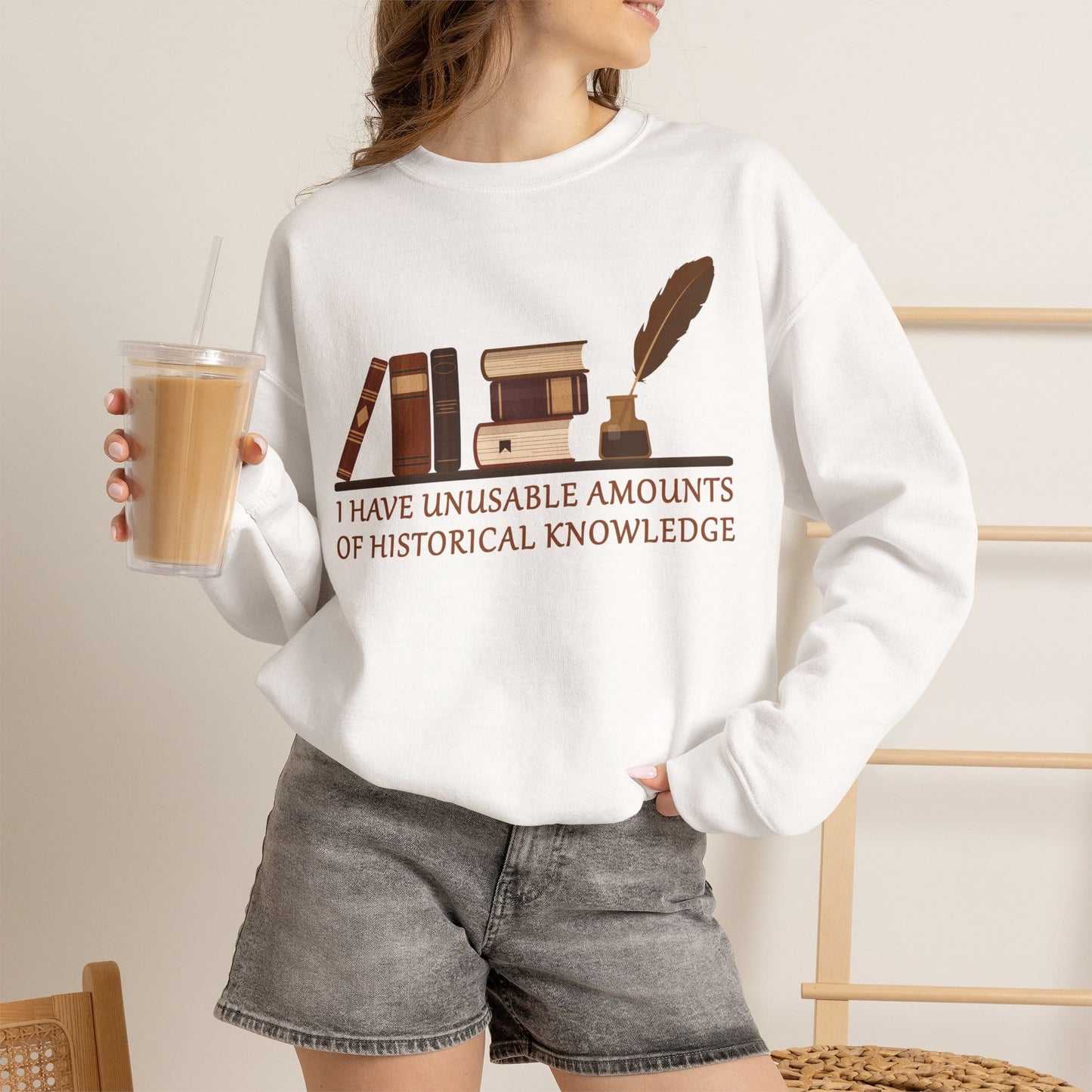 Unusable Amounts of Historical Knowledge Sweatshirt