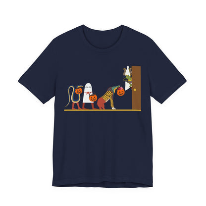 Navy / S Halloween Ancient Egypt No Text T-Shirt