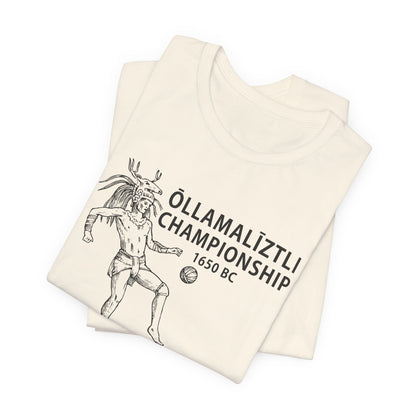 Ollamaliztli Championship - Mesoamerican Ballgame T-Shirt