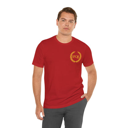 SPQR Roman Empire Double Sided SPQR T-Shirt