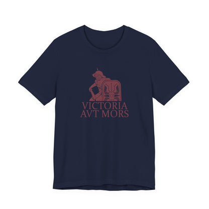 Victory or Death Latin - Gladiator T-Shirt