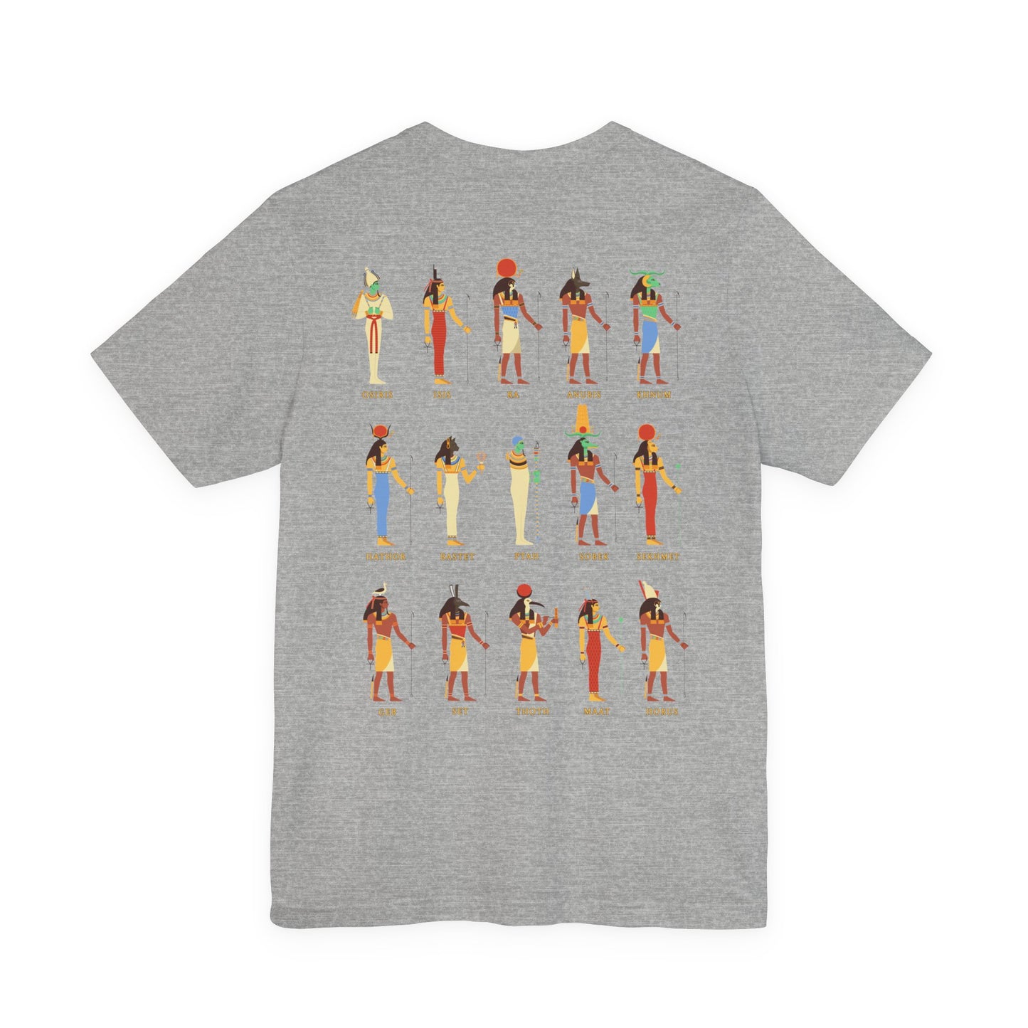 Egyptian Gods Double Sided T-Shirt
