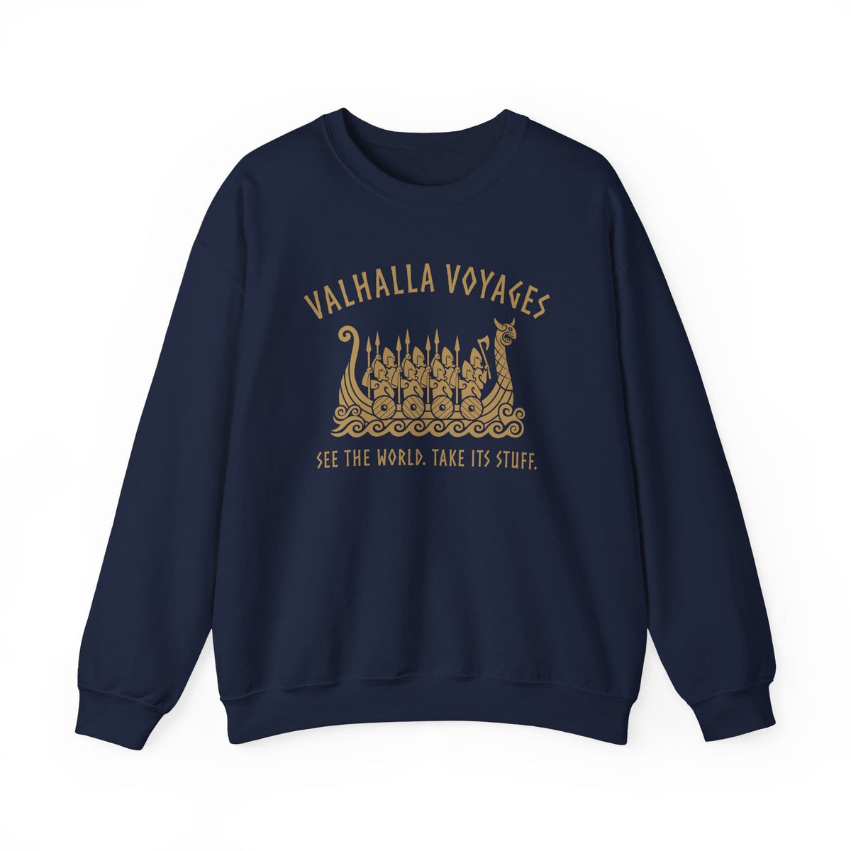 Navy / S Valhalla Voyages Sweatshirt