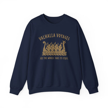 Navy / S Valhalla Voyages Sweatshirt