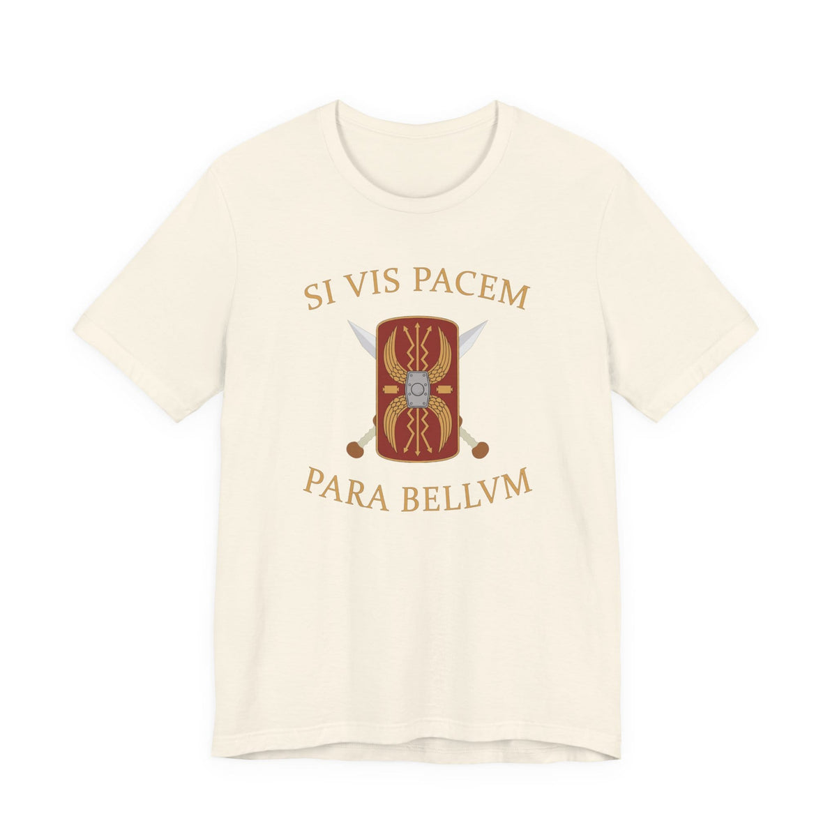 Natural / S Si Vis Pacem Para Bellum T-Shirt