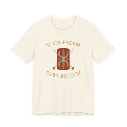Natural / S Si Vis Pacem Para Bellum T-Shirt