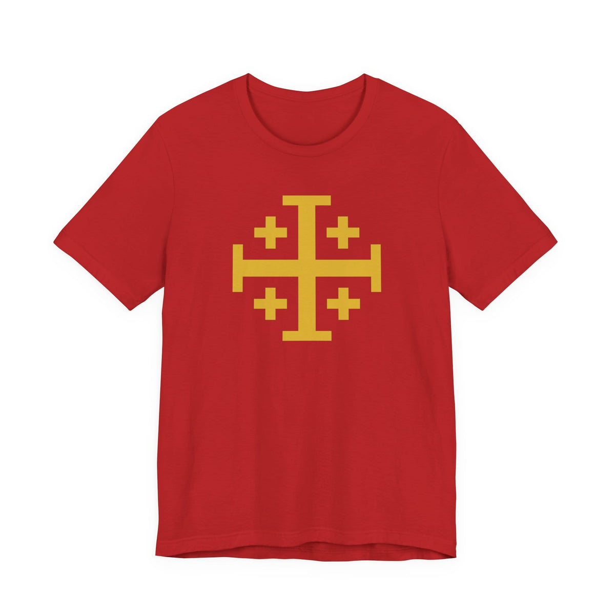 Red / S Jerusalem Cross T-Shirt