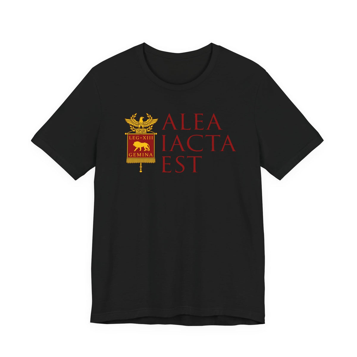 Black / S Alea Iacta Est T-Shirt