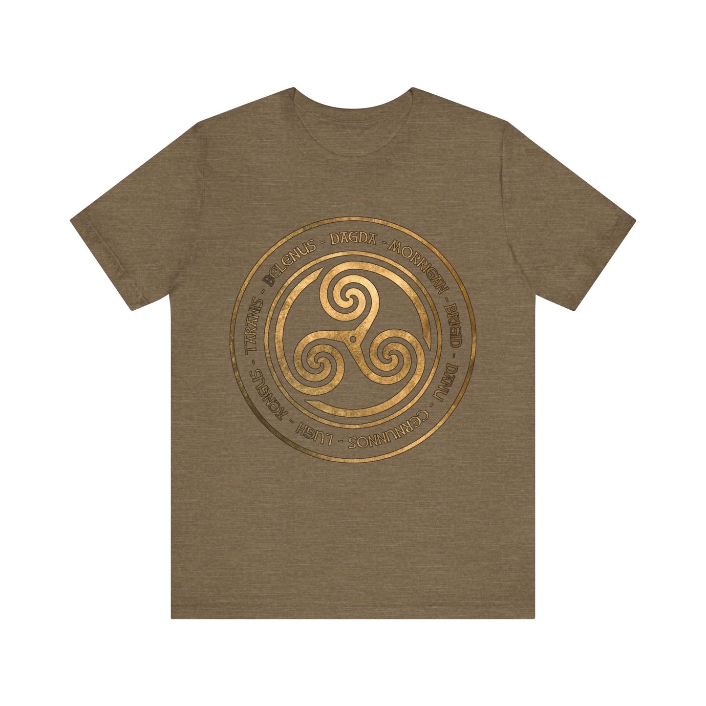 Celtic Gods and Goddesses Triskelion Symbol T-Shirt