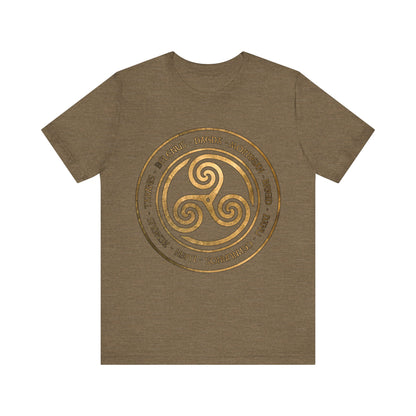 Celtic Gods and Goddesses Triskelion Symbol T-Shirt