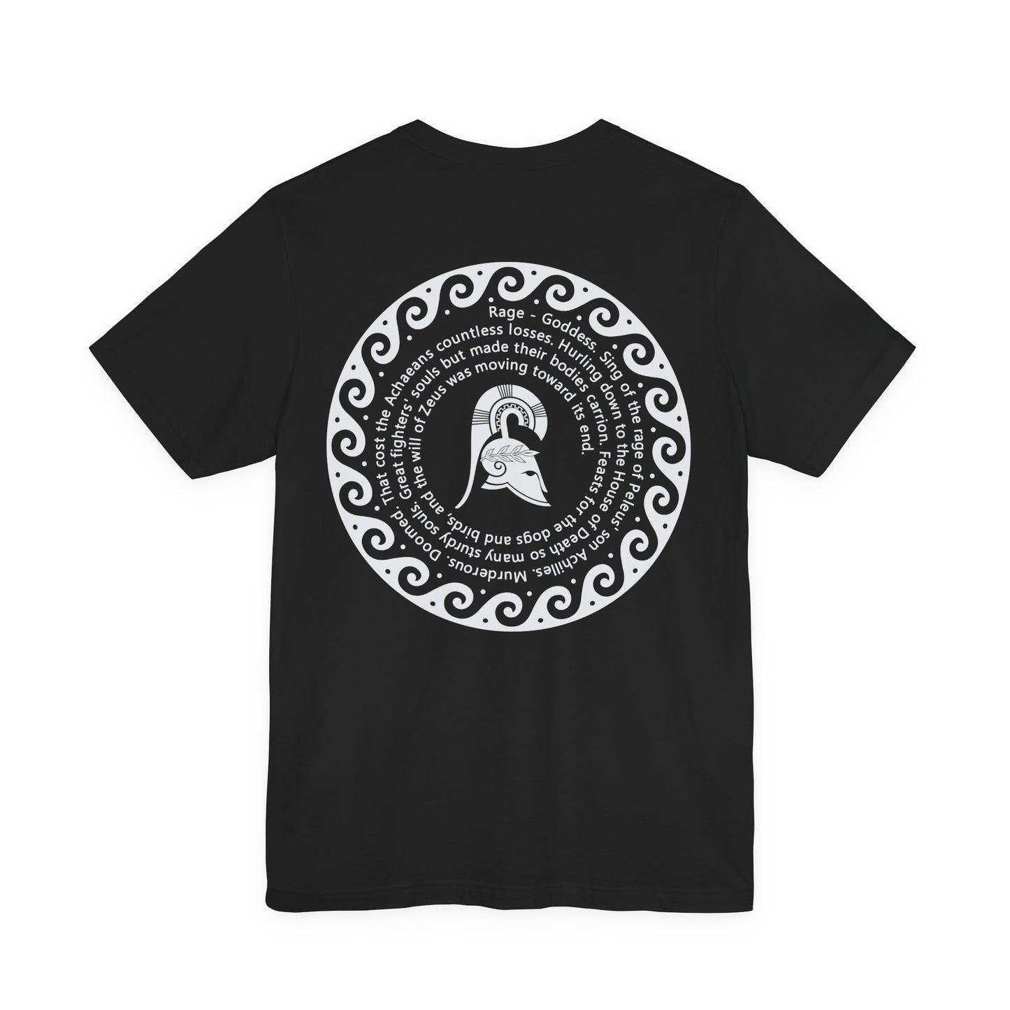 The Iliad - Double Sided T-Shirt