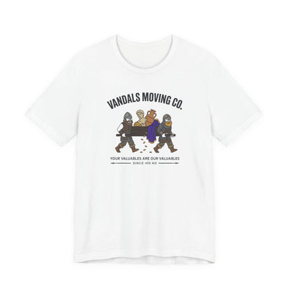 White / S Vandals Moving Co. T-Shirt