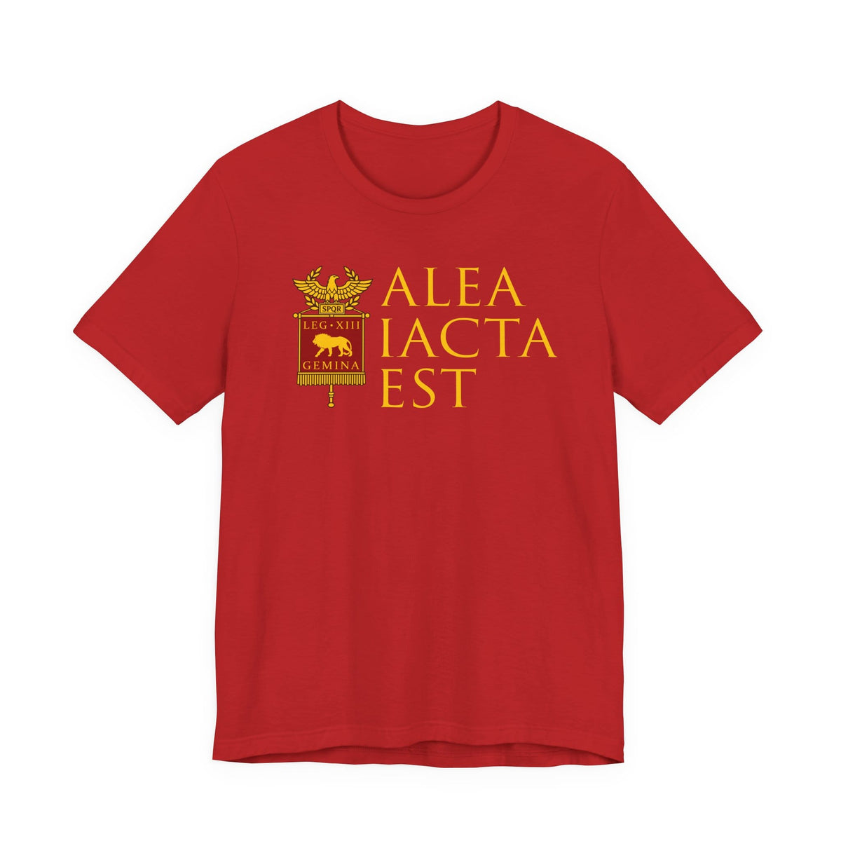 Red / S Alea Iacta Est T-Shirt