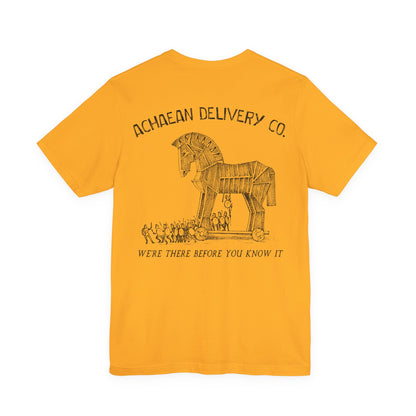 Achaean Delivery Co. Double Sided T-Shirt