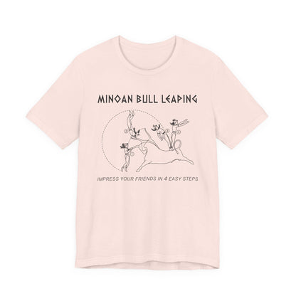 Minoan Bull Leaping 4 Easy Steps T-Shirt