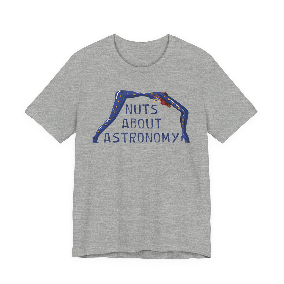 Athletic Heather / S Nuts About Astronomy T-Shirt
