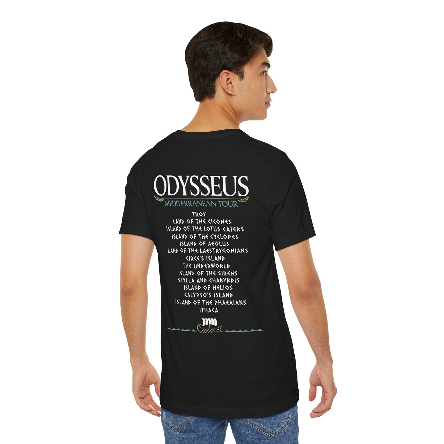 Odysseus Mediterranean Tour - The Odyssey Double Sided T-Shirt