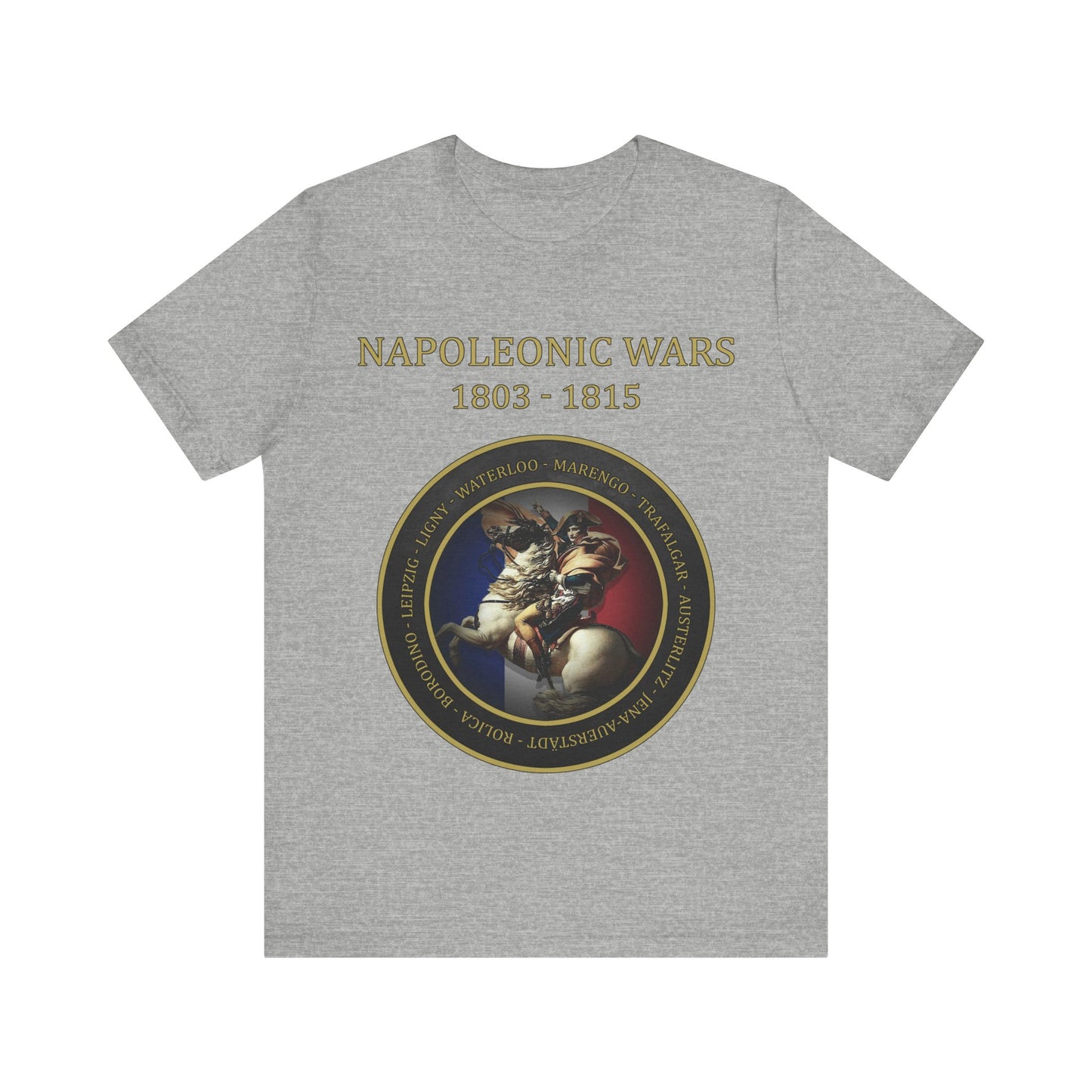 Napoleonic Wars - Battles of Napoleon Bonaparte T-Shirt
