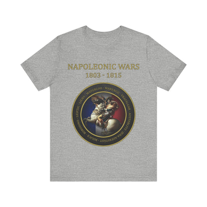 Napoleonic Wars - Battles of Napoleon Bonaparte T-Shirt