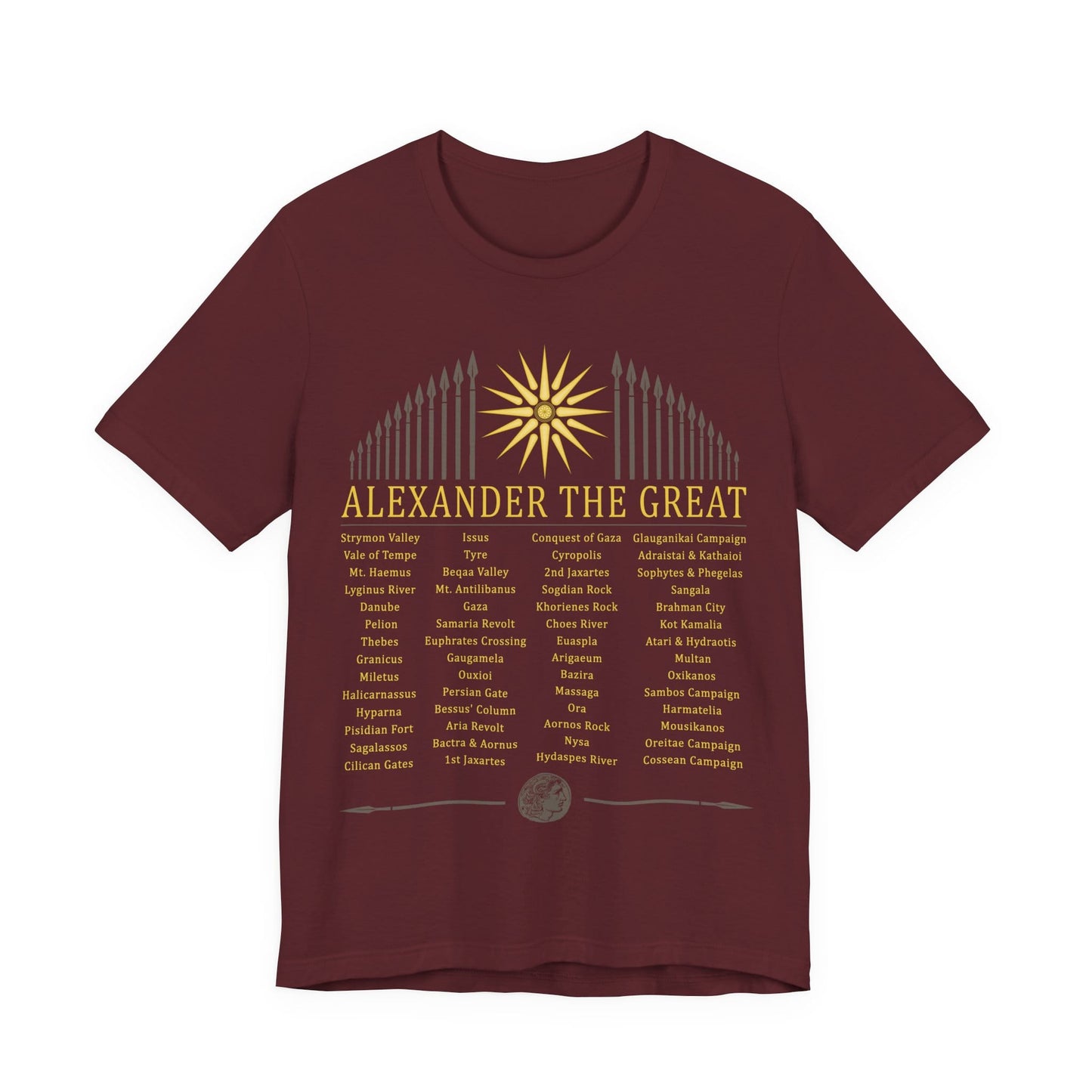 Alexander Campaign and Battles T-Shirt