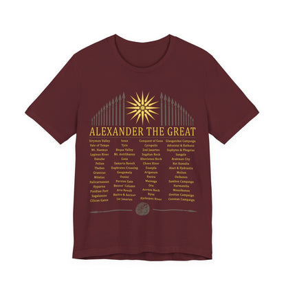 Alexander Campaign and Battles T-Shirt