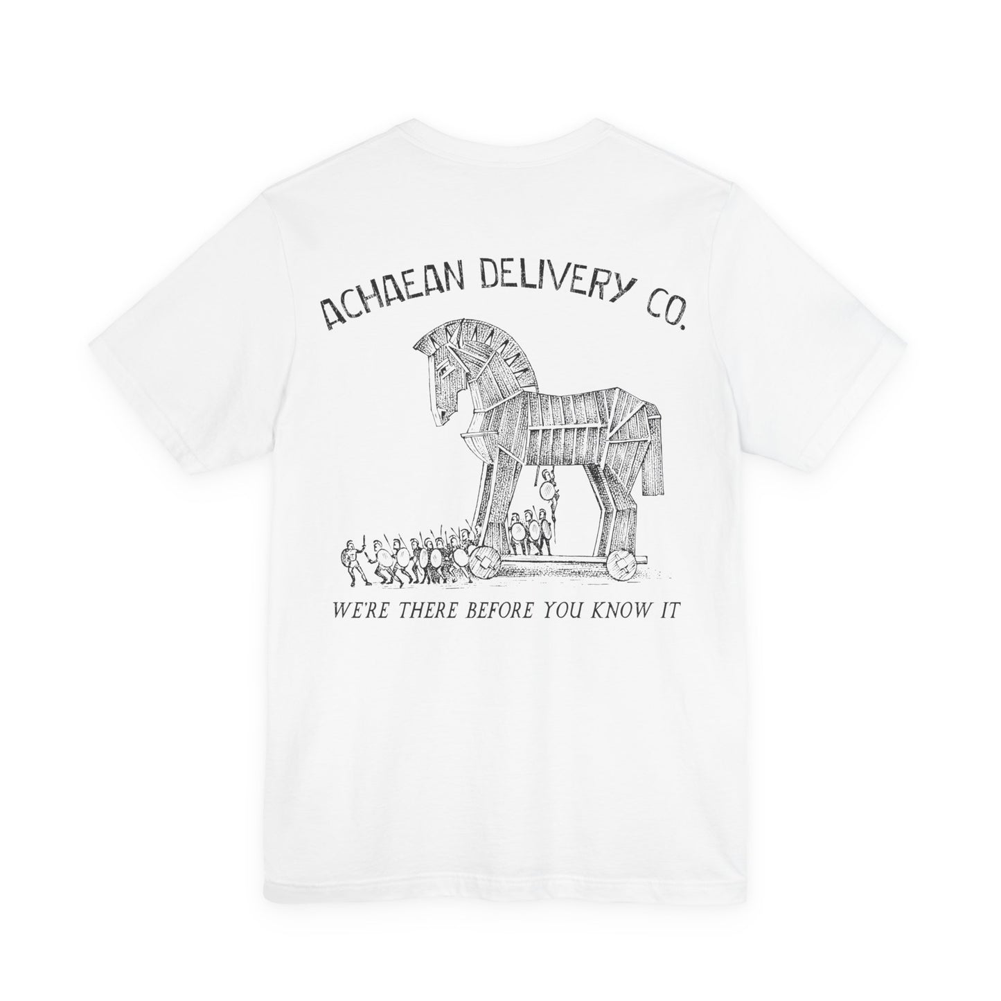 Achaean Delivery Co. Double Sided T-Shirt