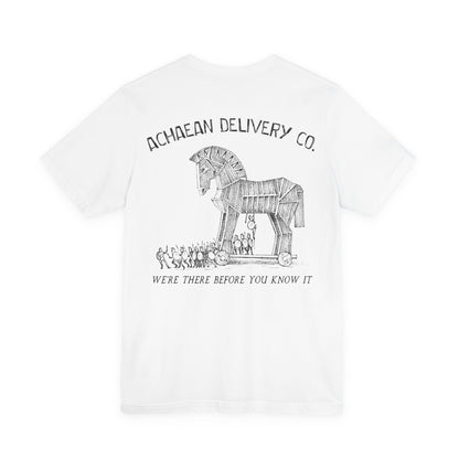 Achaean Delivery Co. Double Sided T-Shirt