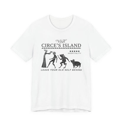 White / S Visit Circe's Island T-Shirt